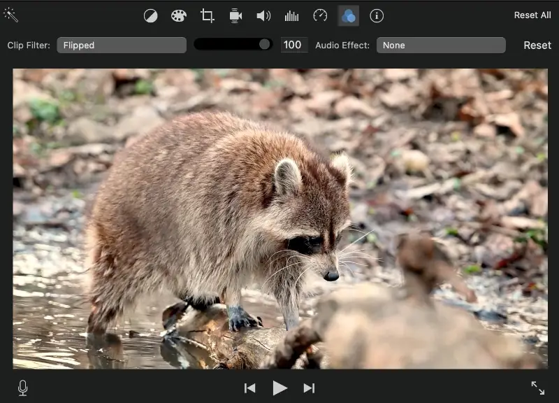 MacOS horizontally